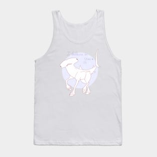 Shark Horse Blue Tank Top